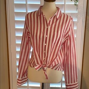 JCREW women’s button down shirt. SZ XL